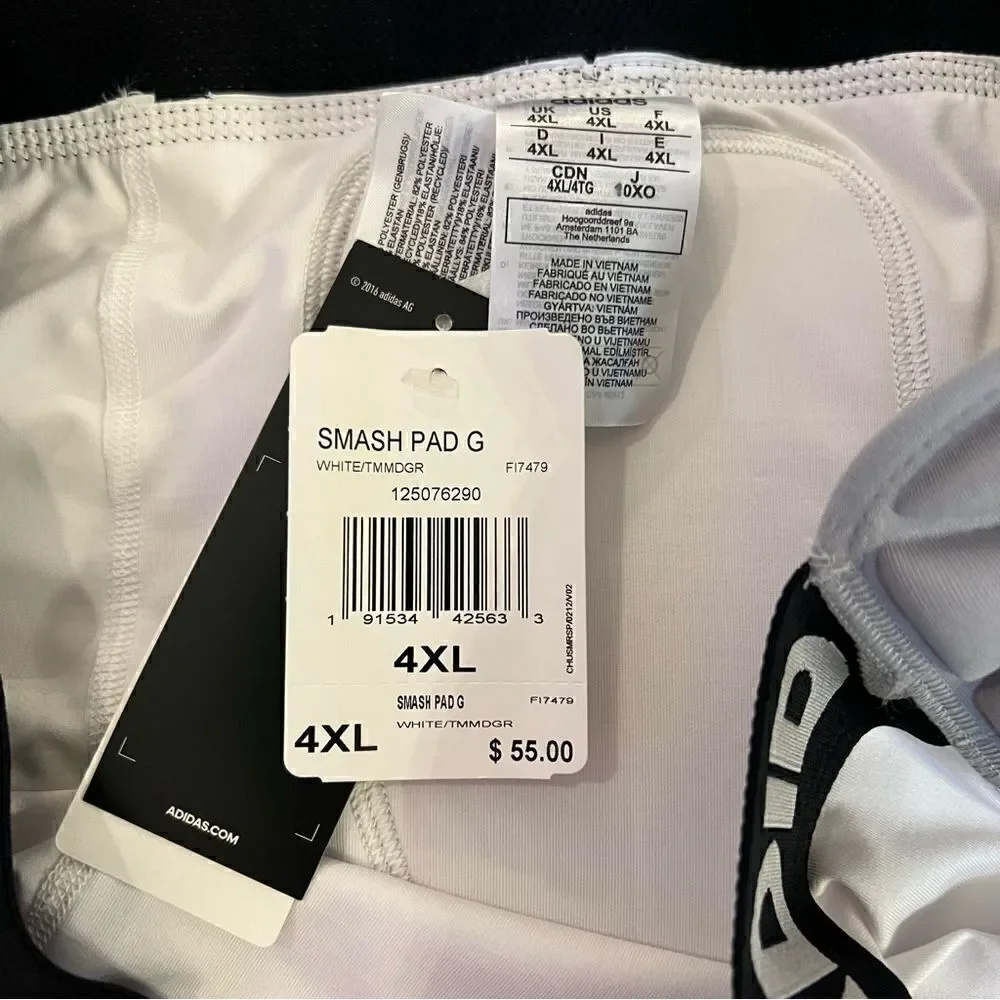 NEW Adidas Tech Fit Smash 5-Pad Girdle Compression shorts men football Sz 4XL